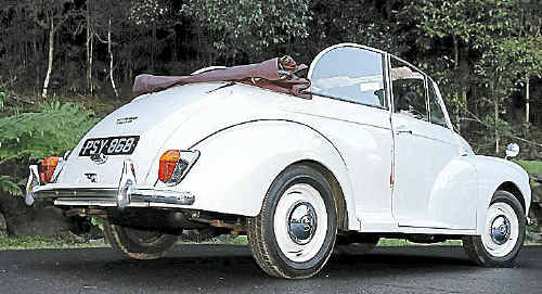 1958 Morris Minor Convertible. 1958 Morris Minor Convertible.
